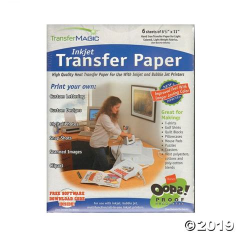 Enhance Your Crafting Projects with the Magic of Inkjet Transfer Paper